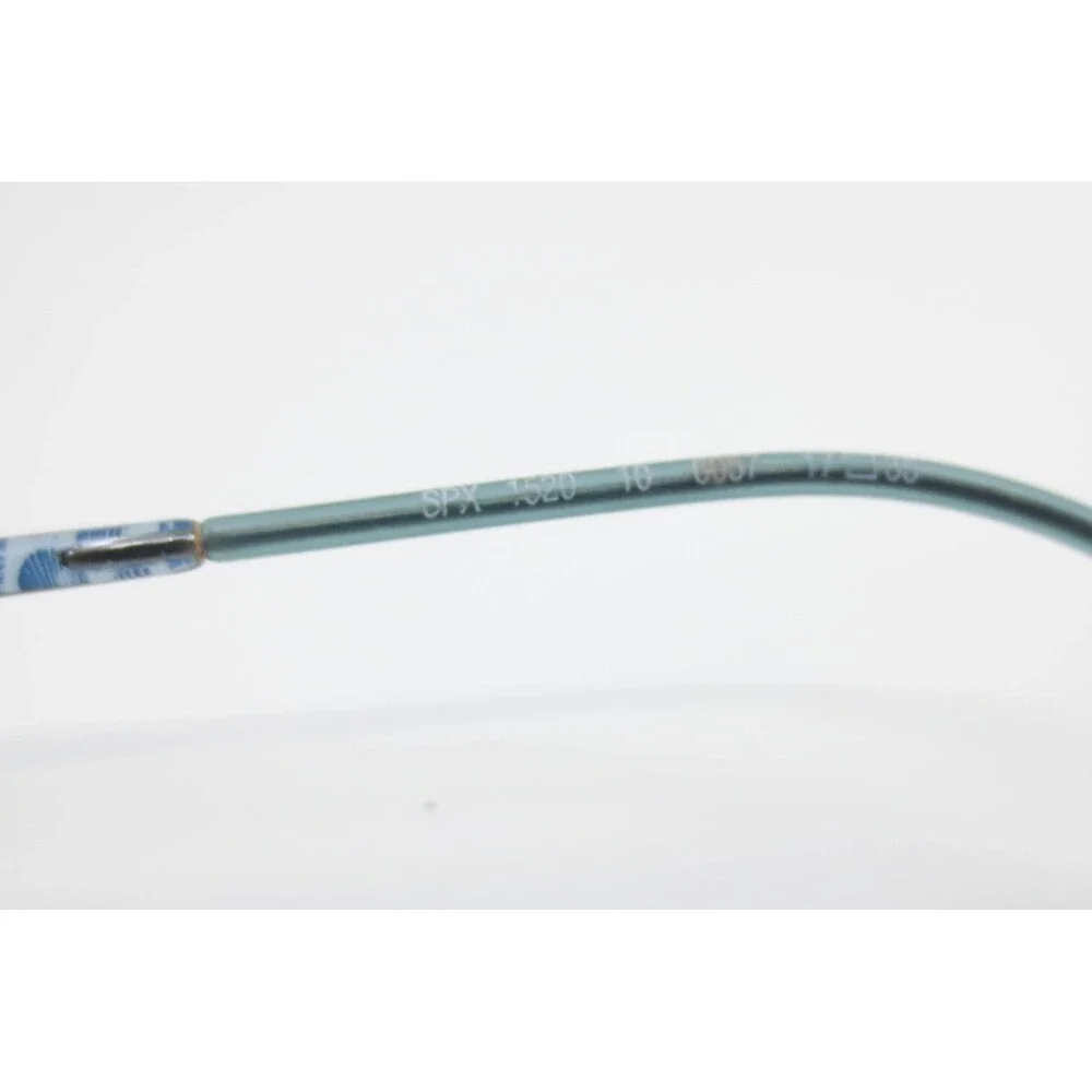 Silhouette SPX 1520 10 6057 Blue Pattern Rimless Eyeglasses Frames Austria 47-17